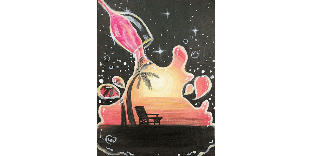 Splash of Paradise - Paint and Sip in Baltimore | Classpop!™, 10 August | Event in Baltimore | AllEvents