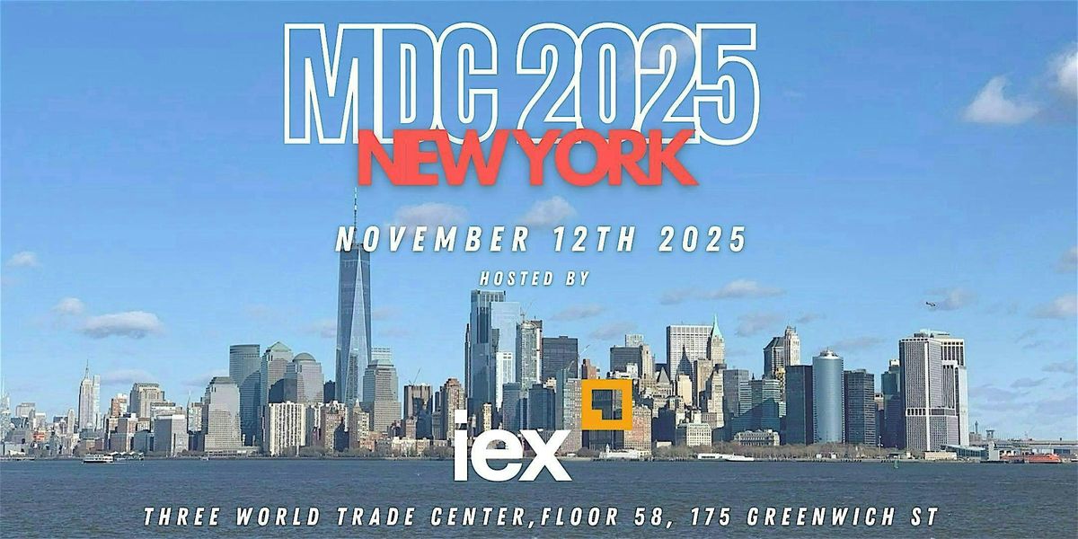 MDC New York 2025, 12 November | Event in New York | AllEvents