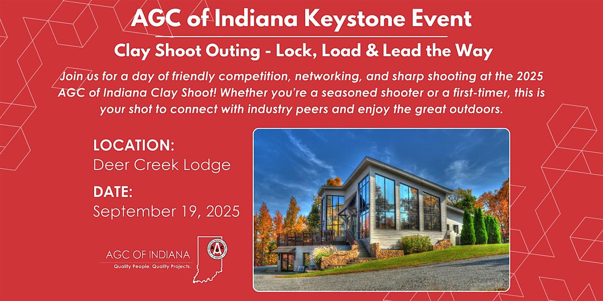 AGC of Indiana 2025 Clay Shoot Outing, 19 September | Event in Sebree | AllEvents