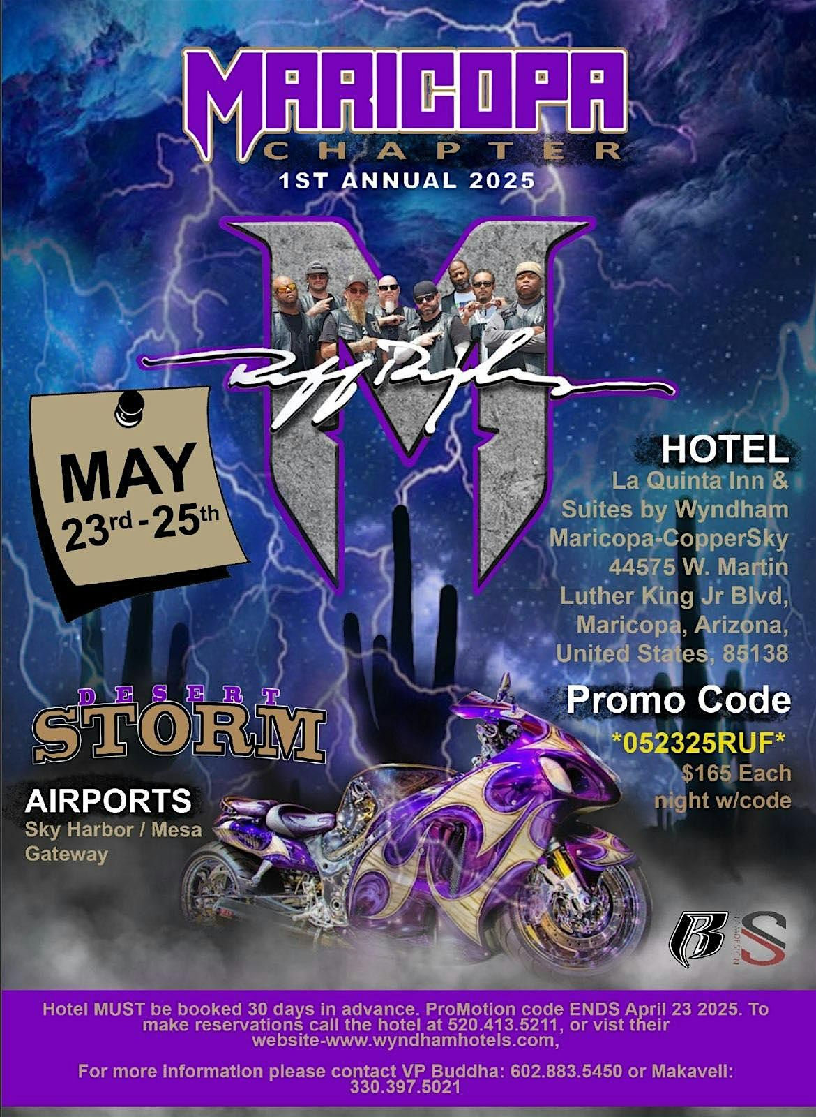 Maricopa Ruff Ryders Presents Desert Storm Annual Celebration (May 23-25), 23 May | Event in Maricopa | AllEvents