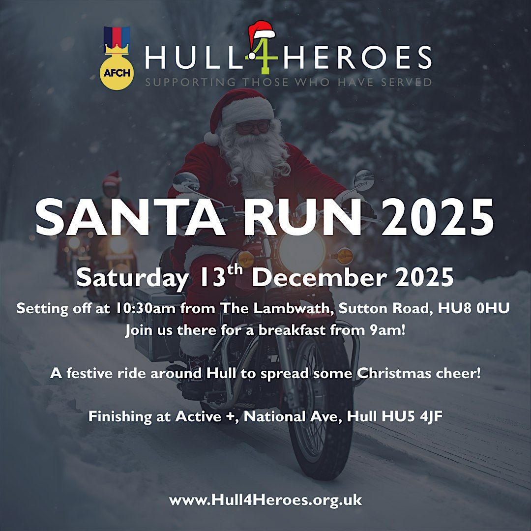 Santa Run 2025, 13 December | Event in Kingston upon Hull | AllEvents