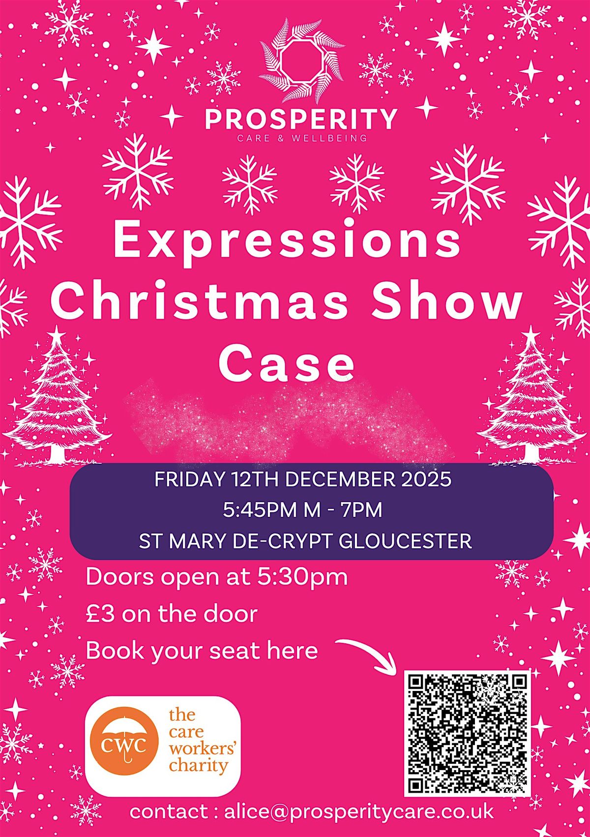 Expressions Christmas Show Case, 12 December | Event in Gloucester | AllEvents