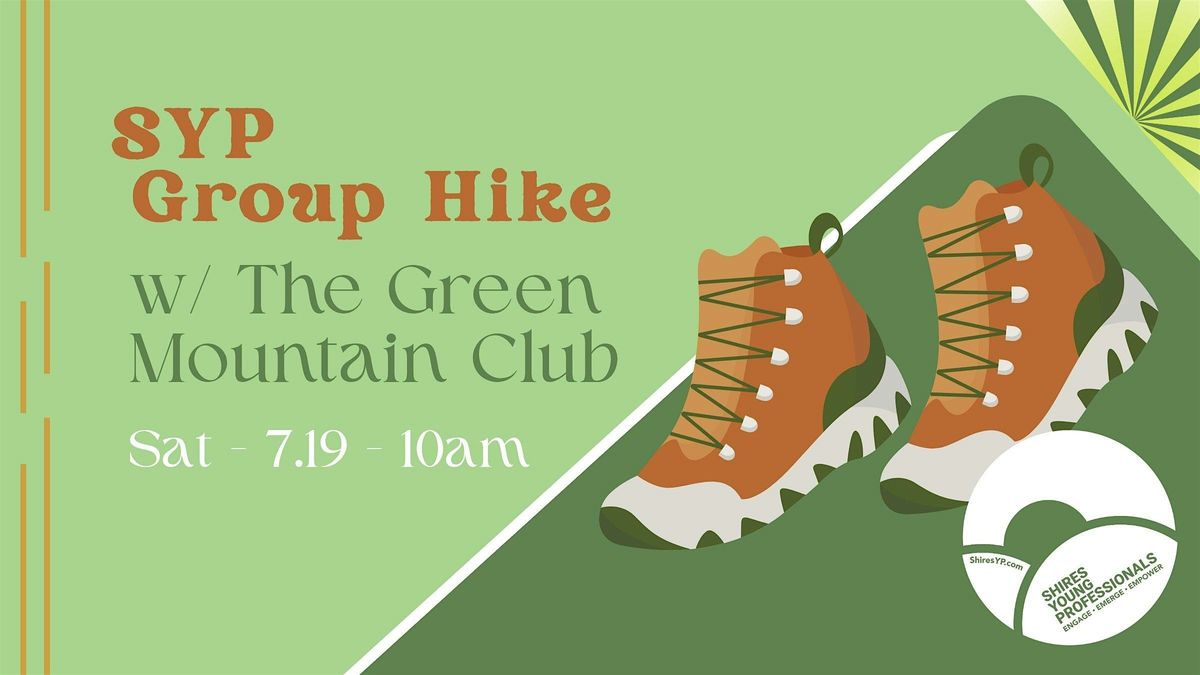 SYP Group Hike w/ the Green Mountain Club, 19 July | Event in Bennington | AllEvents