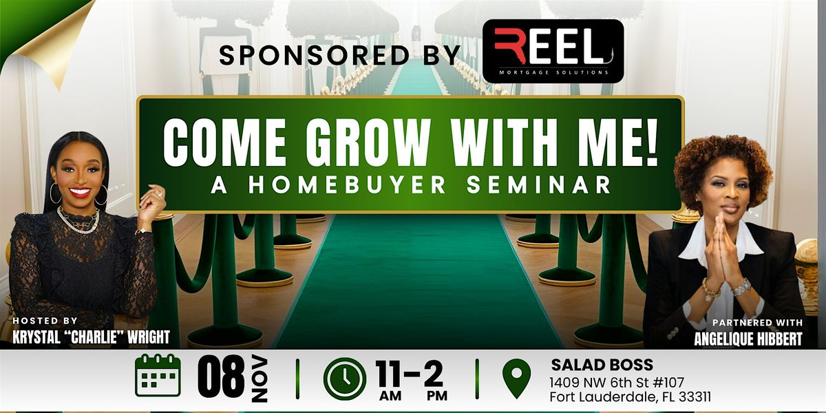 Come Grow with Me – Homebuyer Workshop, 8 November | Event in Fort Lauderdale | AllEvents