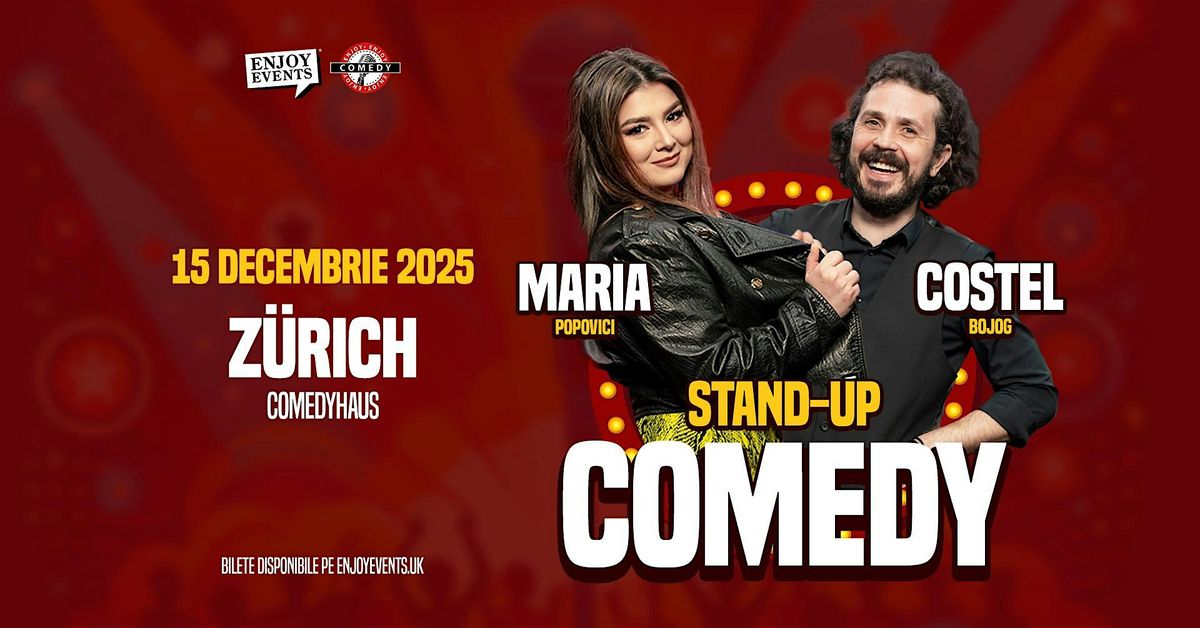 MARIA & COSTEL | ZÜRICH (ComedyHaus) | 15.12.2025, 15 December | Event in Zürich | AllEvents