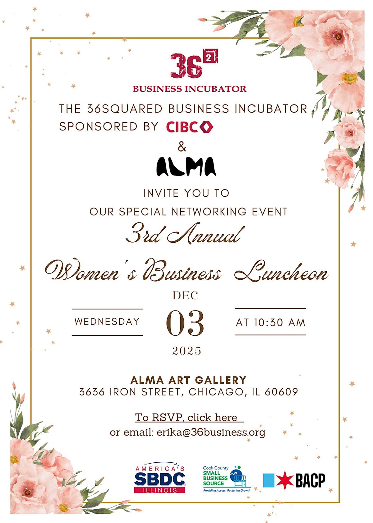 3rd Annual Women's Business Luncheon, 3 December | Event in Chicago | AllEvents