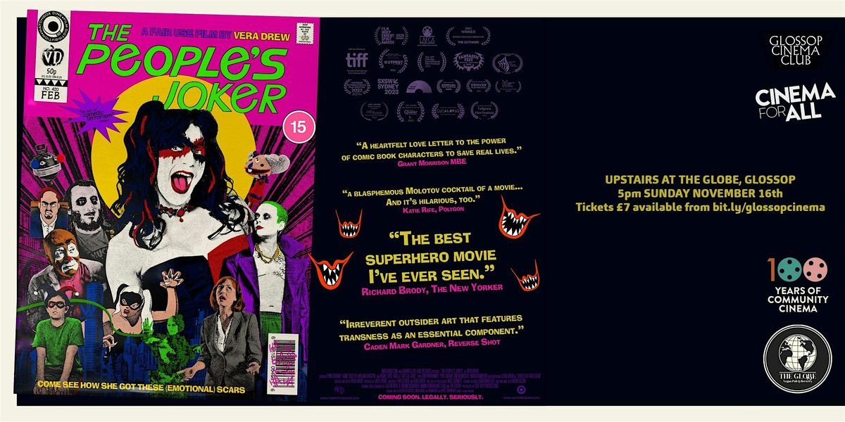 The People's Joker (2022) at Glossop Cinema Club, 16 November | Event in Glossop | AllEvents
