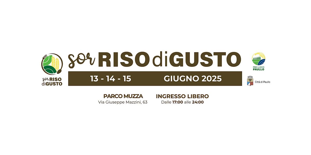 SorRISO di GUSTO, 13 June | Event in Paullo | AllEvents