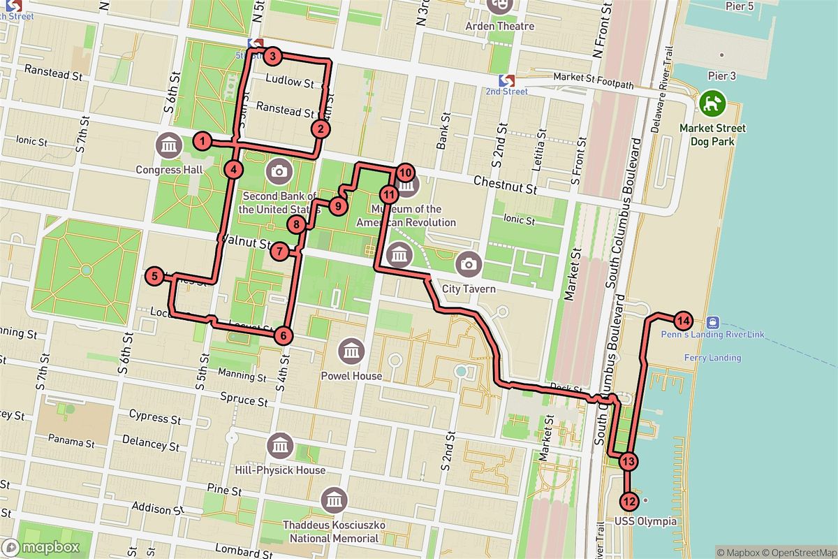 Philadelphia Audio Tour: Revolution, Faith, & Founders Along the Waterfront | Event in Philadelphia | AllEvents