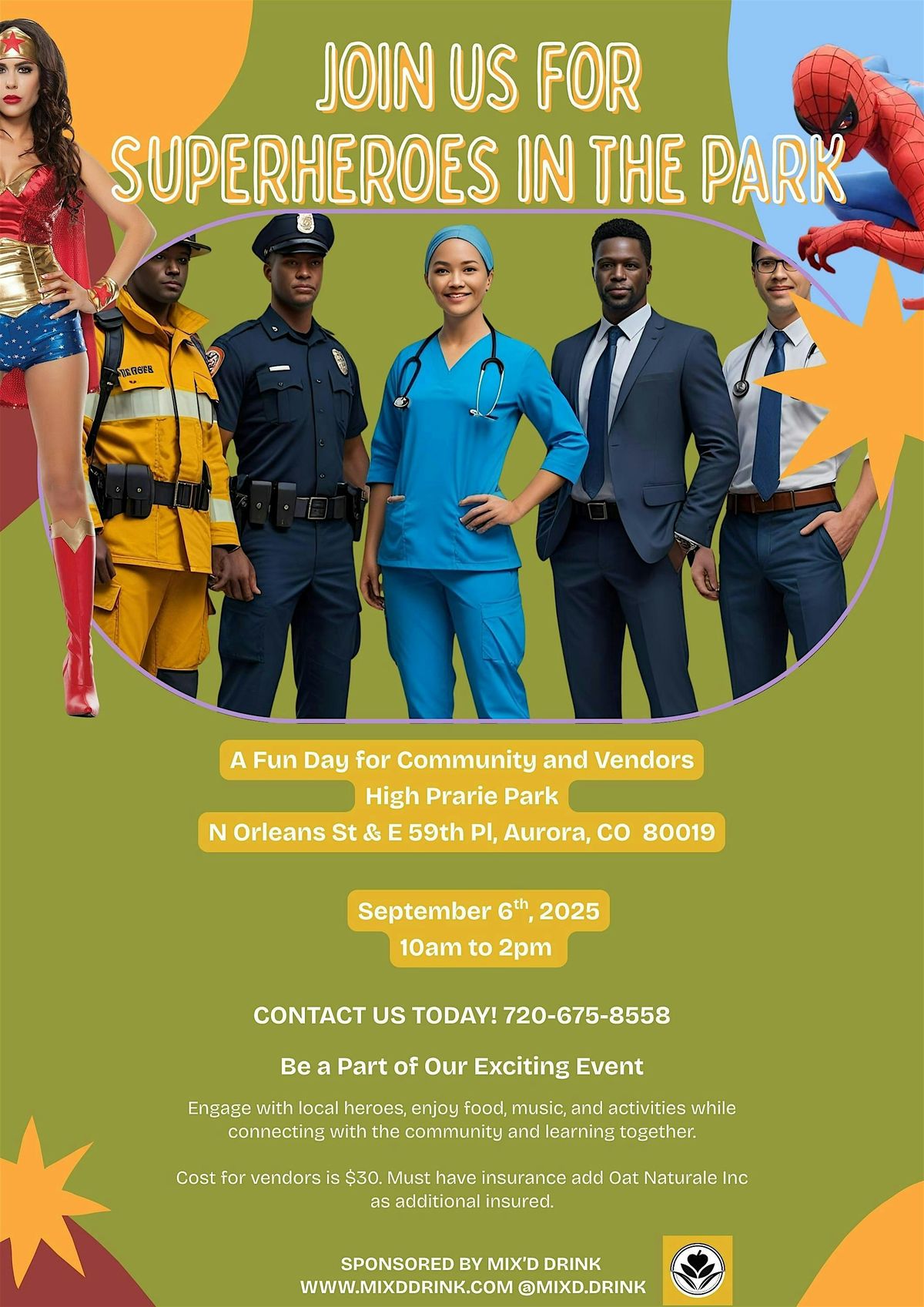 Superheroes in the Park, 6 September | Event in Aurora | AllEvents