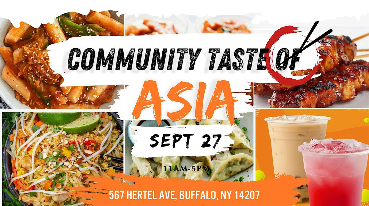 Community Taste of Asia, 27 September | Event in Buffalo | AllEvents