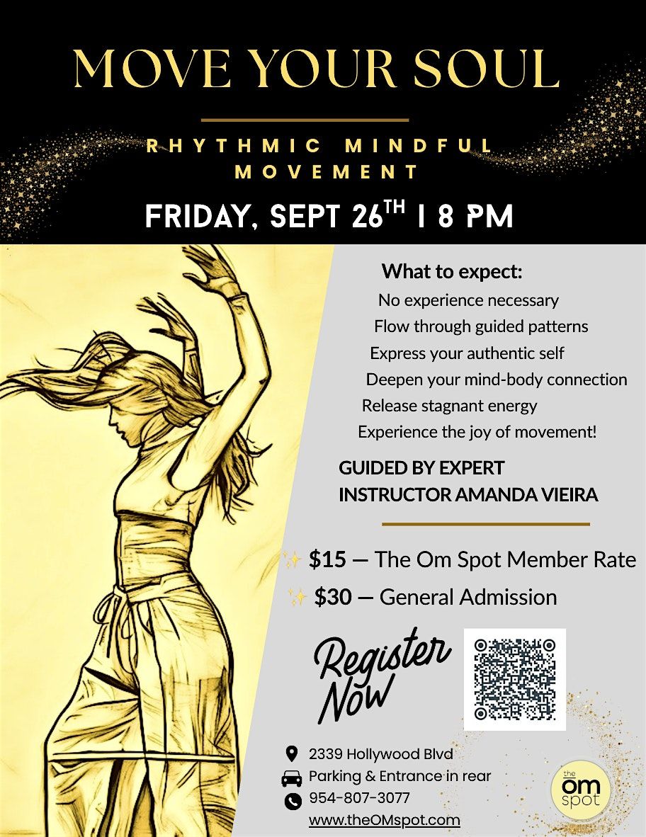 Move Your Soul  Rhythmic Mindful Movement, 26 September | Event in Hollywood | AllEvents