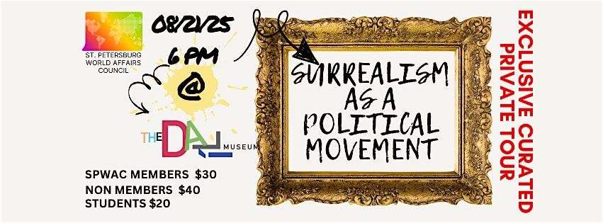 Surrealism As A Political Movement, 21 August | Event in St. Petersburg | AllEvents