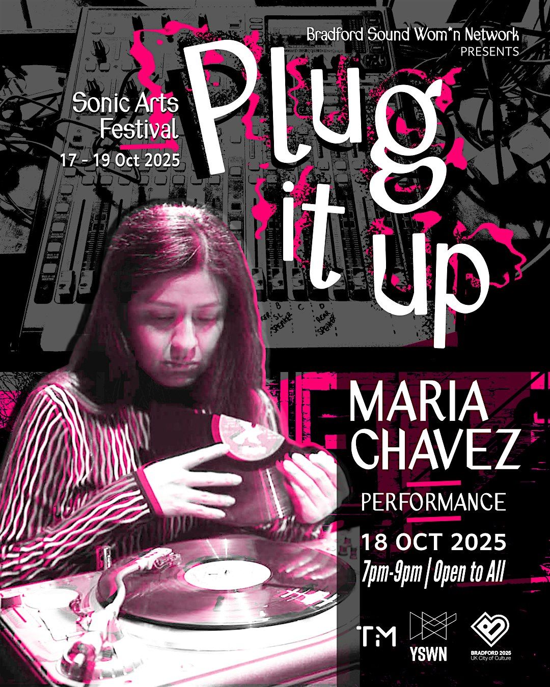 Plug it Up - Abstract Turntablism | Maria Chávez Performance, 18 October | Event in Bradford | AllEvents