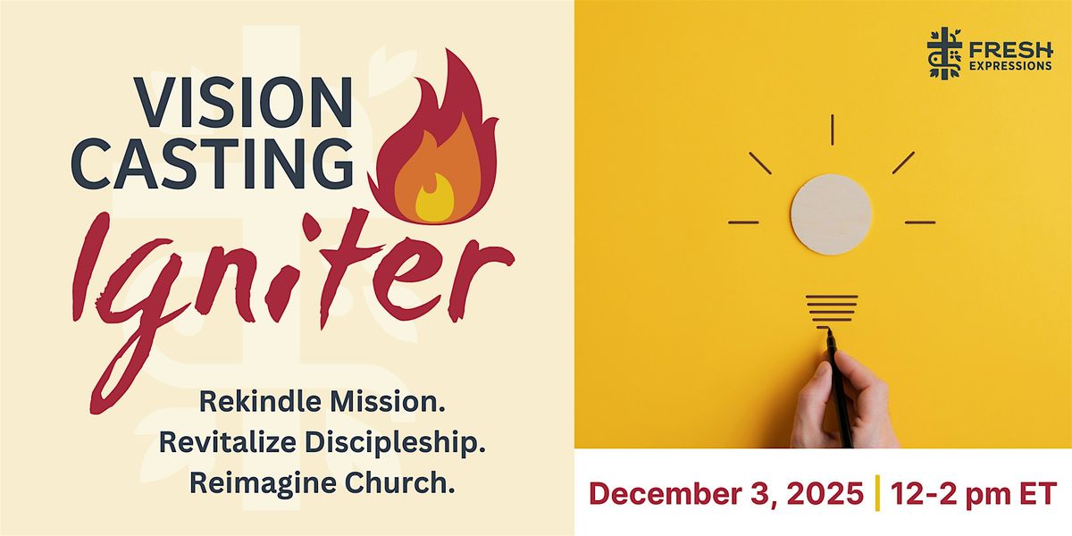 Vision Casting Igniter, 3 December | Online Event | AllEvents