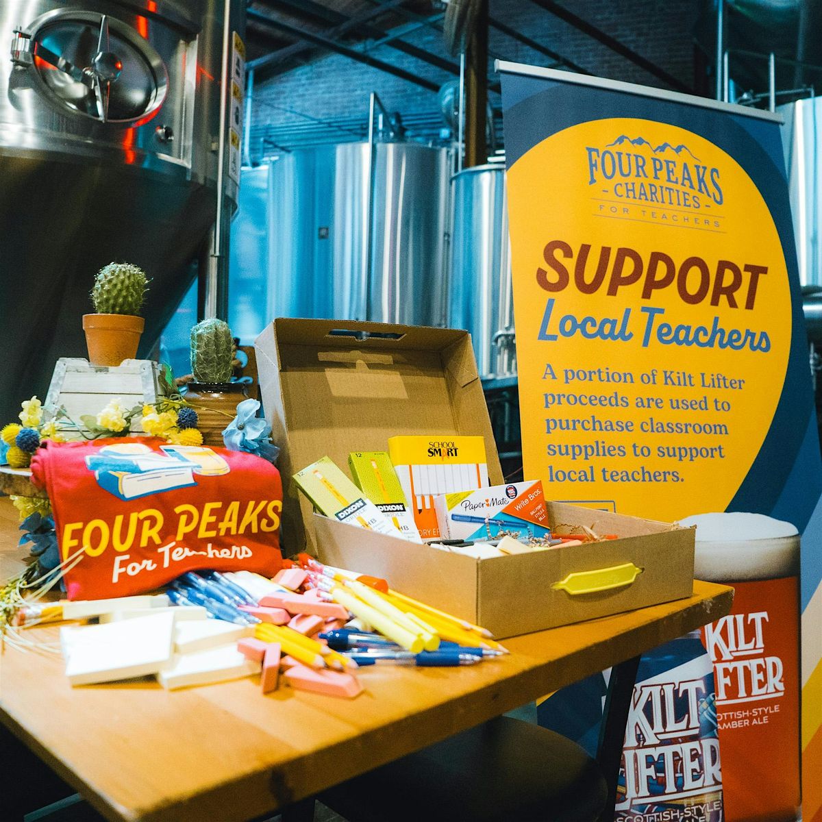 2025 Four Peaks For Teachers Pub Pick-up- Tempe (8th St. Pub), 16 July | Event in Tempe | AllEvents