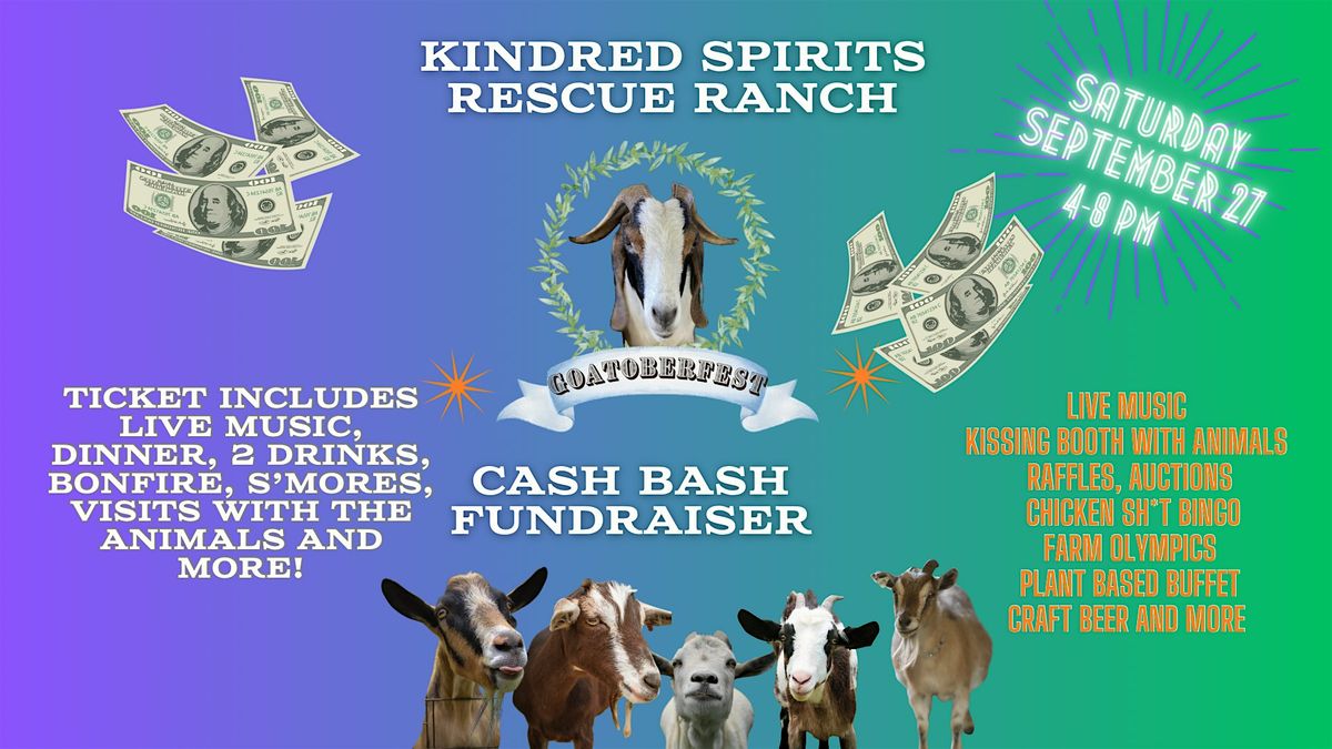 Goatoberfest  Cash Bash and Fundraiser for Kindred Spirits Rescue Ranch, 27 September | Event in Darlington