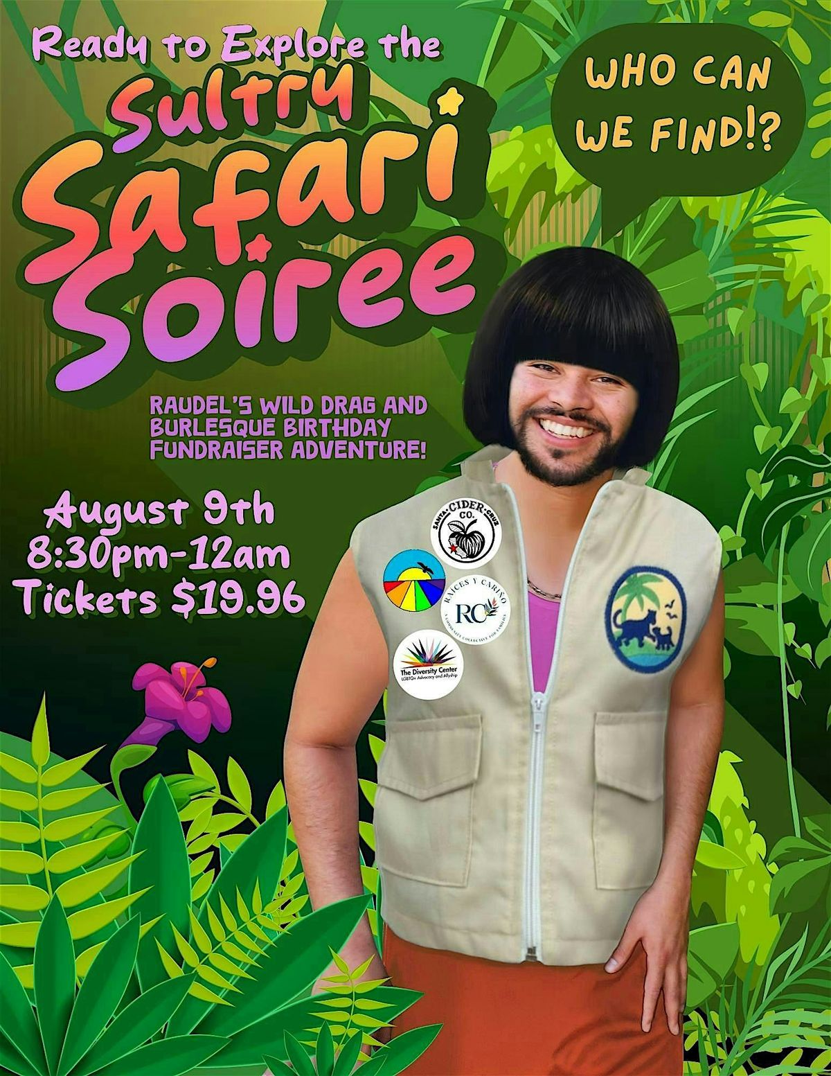 Sultry Safari Soiree, 9 August | Event in Watsonville | AllEvents