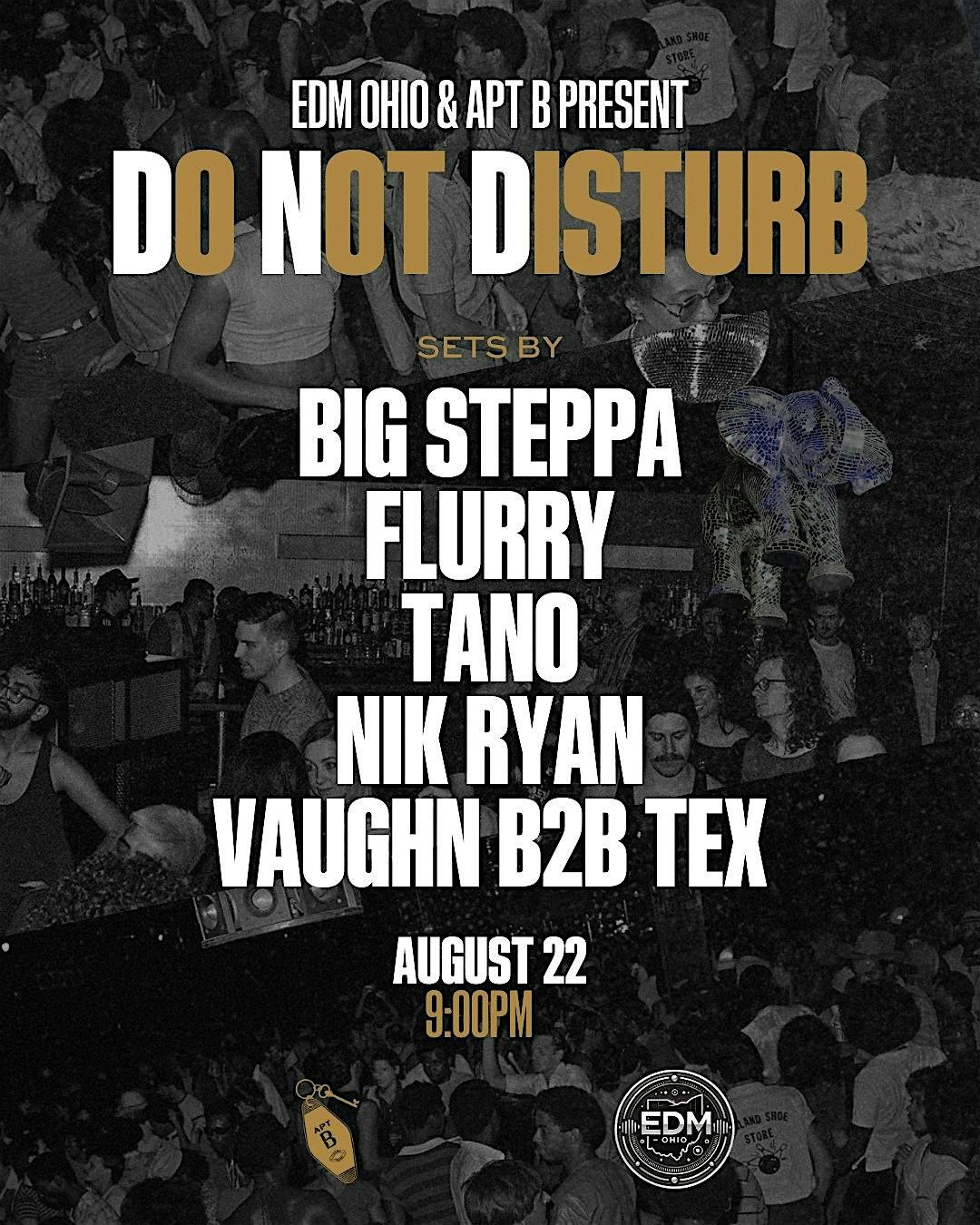 DO NOT DISTURB | AN INTIMATE HOUSE MUSIC EXPERIENCE, 22 August | Event in Columbus | AllEvents