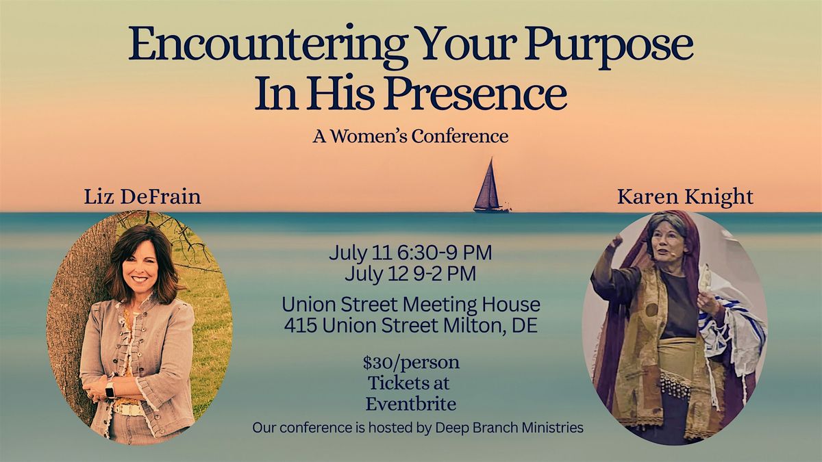 Deep Branch Ministries - Encounter Your Purpose In His Presence, 11 July | Event in Milton | AllEvents
