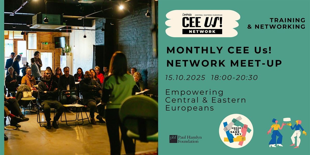 Monthly Cee Us! Network Meet-Up, 15 October | Event in Birmingham | AllEvents