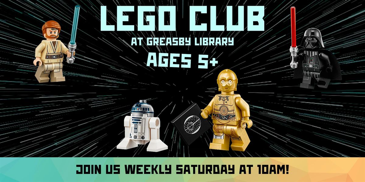 Lego Club at Greasby Library, Greasby Library, 23 May 2026 | AllEvents