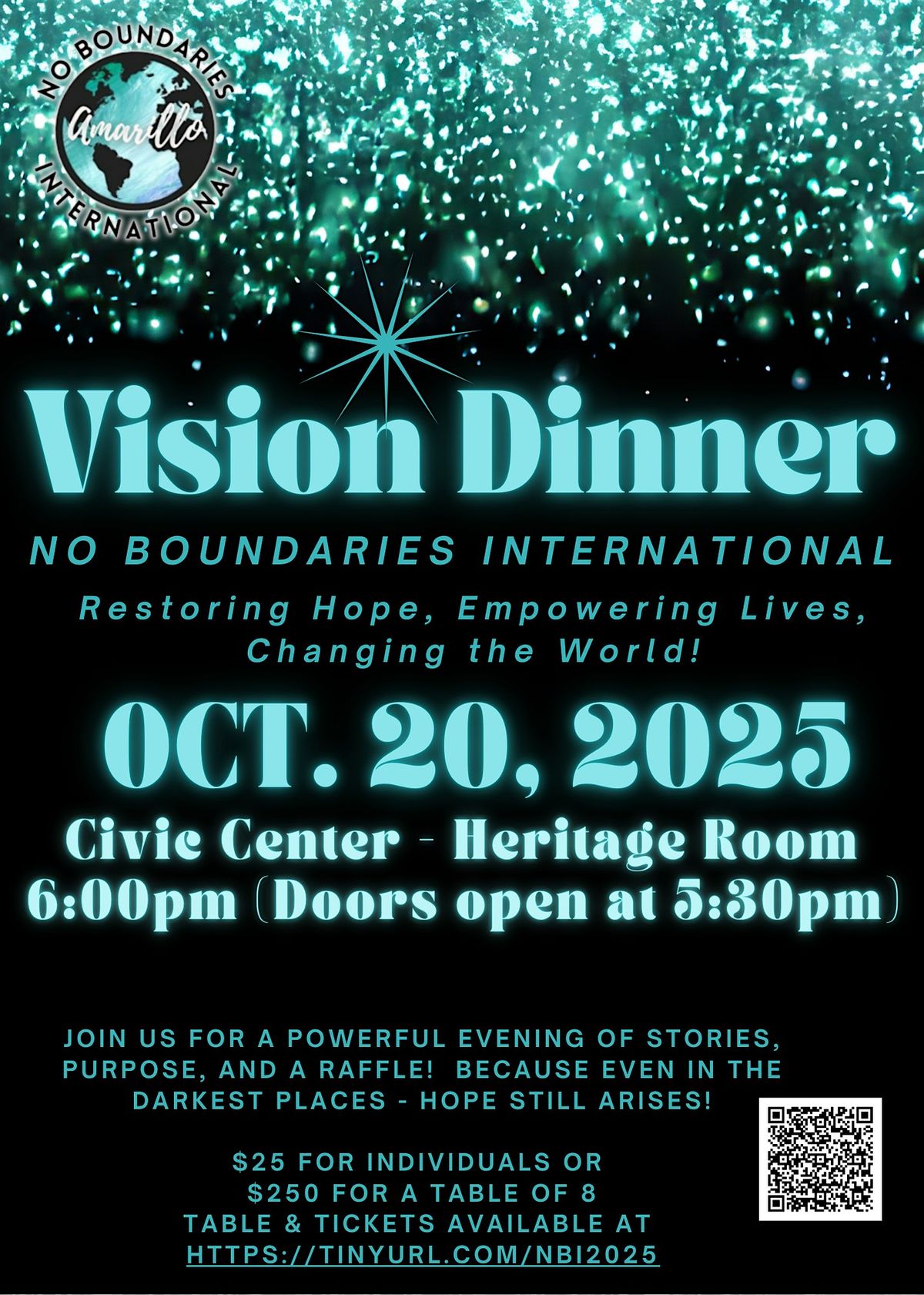NBI Vision Dinner 2025, 20 October | Event in Amarillo | AllEvents