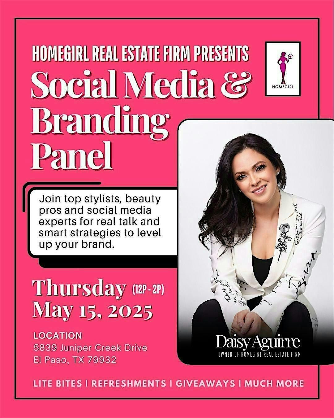 HomeGirl Presents: Social Media & Branding Panel | Event in El Paso | AllEvents