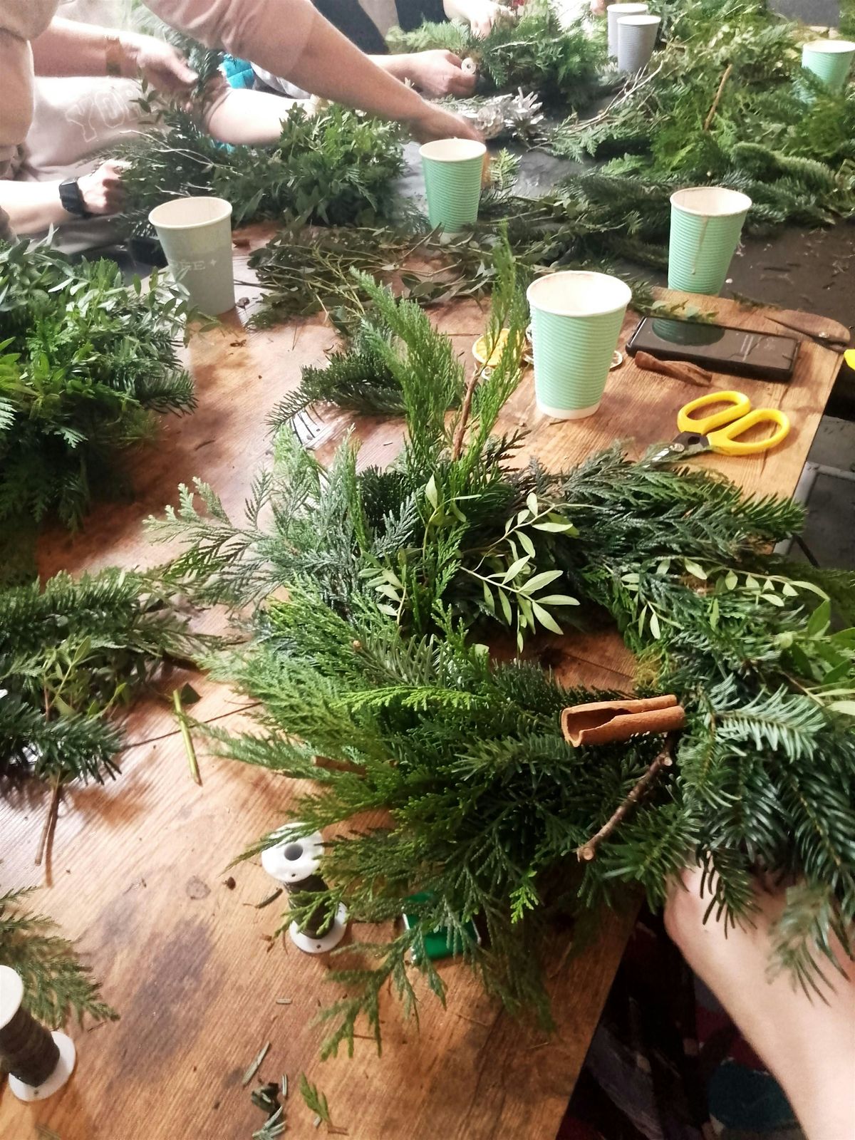 Weekend Grapevine - Christmas Wreath-making Workshop, 6 December | Event in Buxton | AllEvents