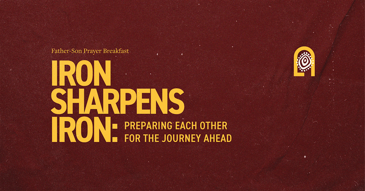 Iron Sharpens Iron: Preparing Each Other for the Journey Ahead, 27 September | Event in Detroit | AllEvents