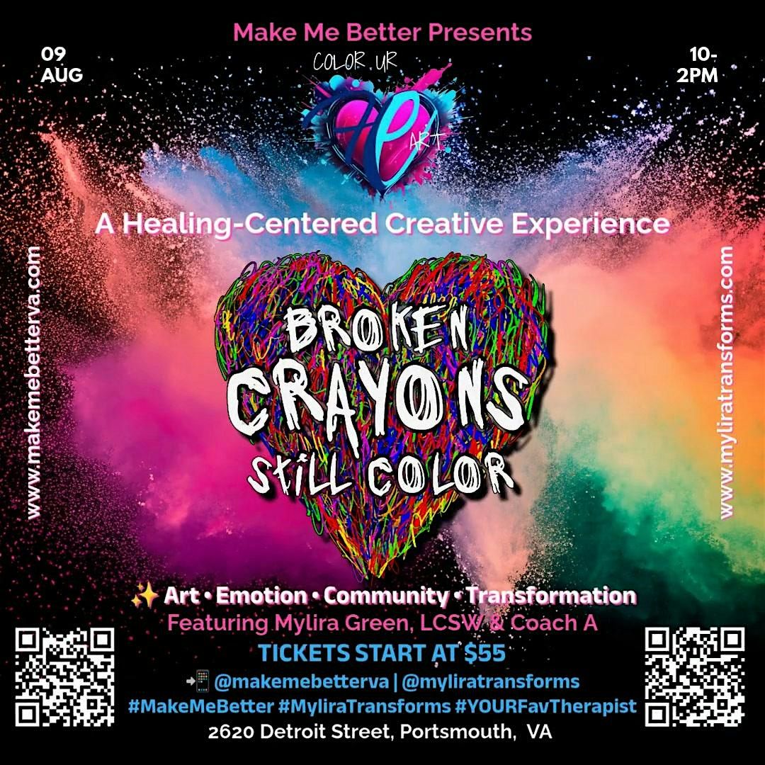 Broken Crayons Still Color – A Healing Art Experience, 9 August | Event in Portsmouth | AllEvents