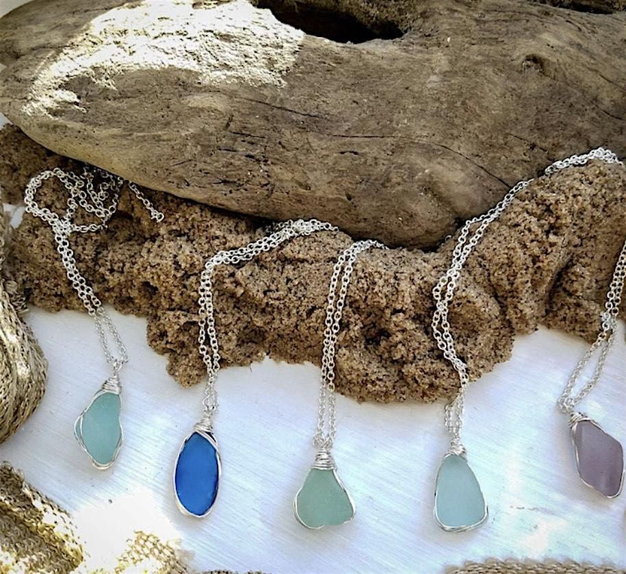 Sea Glass Pendant Class Hosted by Backyard Brewery, Manchester, NH (18+) | Event in Manchester | AllEvents
