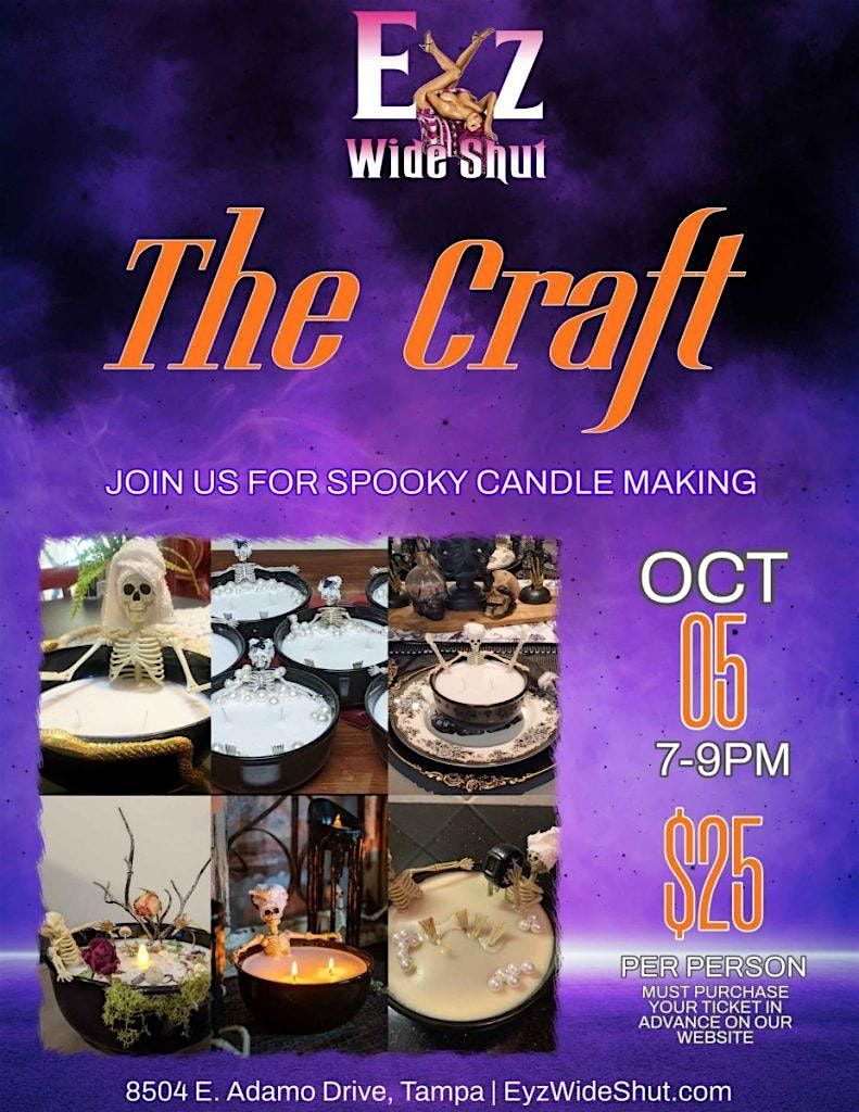 The Craft Candle Making, 5 October | Event in Tampa | AllEvents