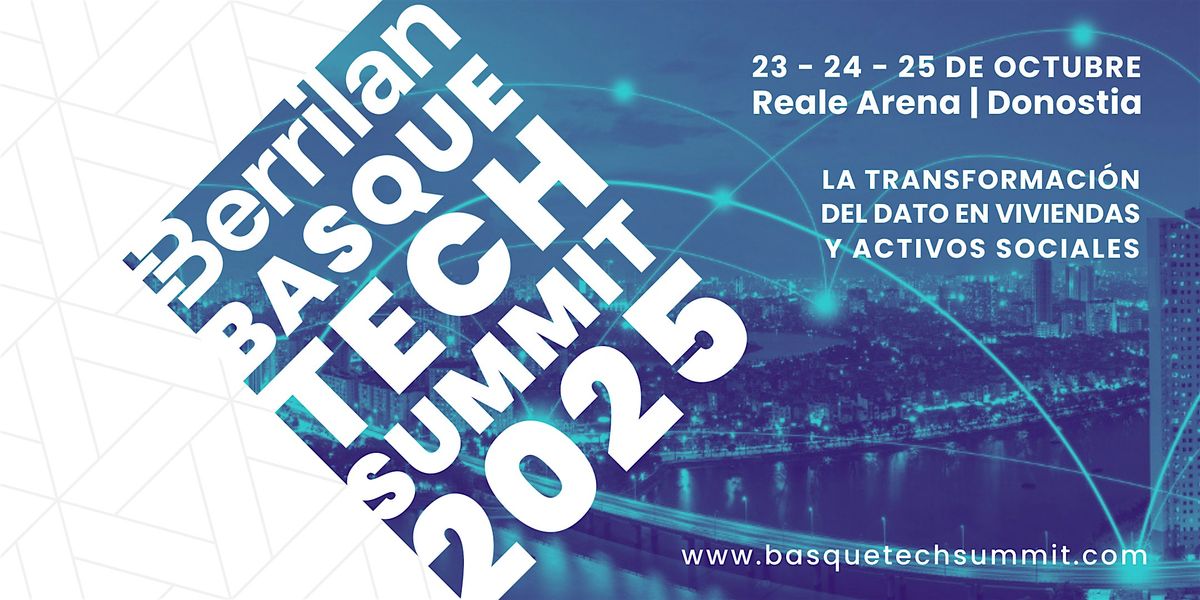 Berrilan Basque Tech Summit 2025, 23 October | Event in Donostia | AllEvents