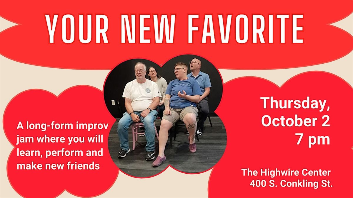 Your New Favorite: A Community Improv Jam | Event in Baltimore | AllEvents