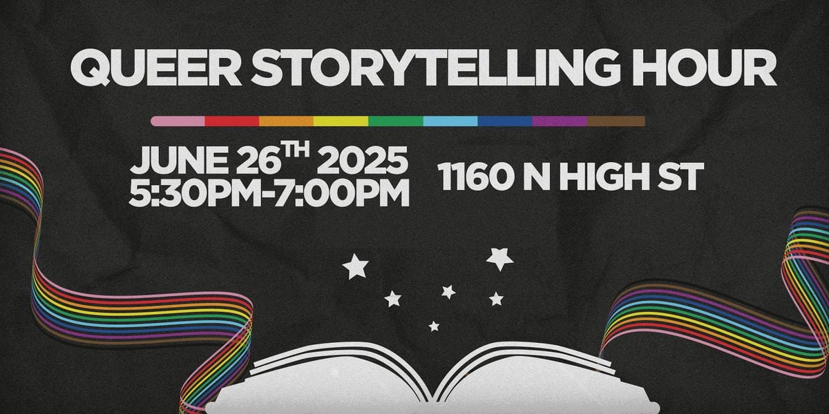 Queer Storytelling Hour: A Night of Stories & Community, 26 June | Event in Columbus | AllEvents