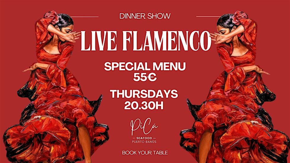 Live Flamenco in Puerto Banús – Thursdays 20:30H | Special Menu | Event in Marbella | AllEvents