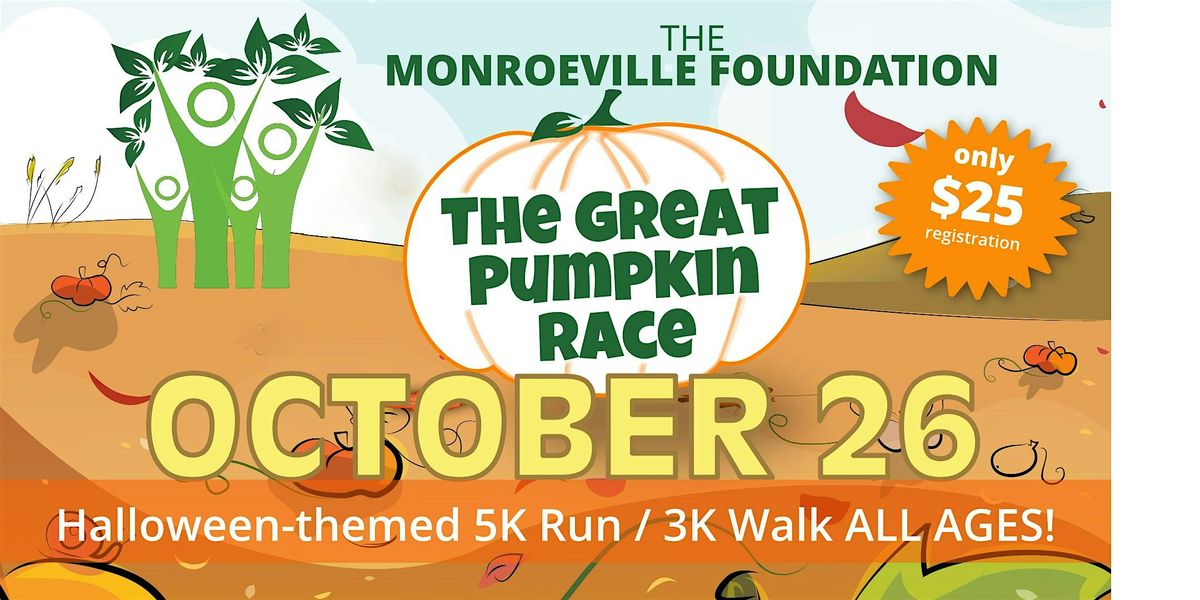 The Monroeville Foundation Great Pumpkin Race, 26 October | Event in Monroeville | AllEvents