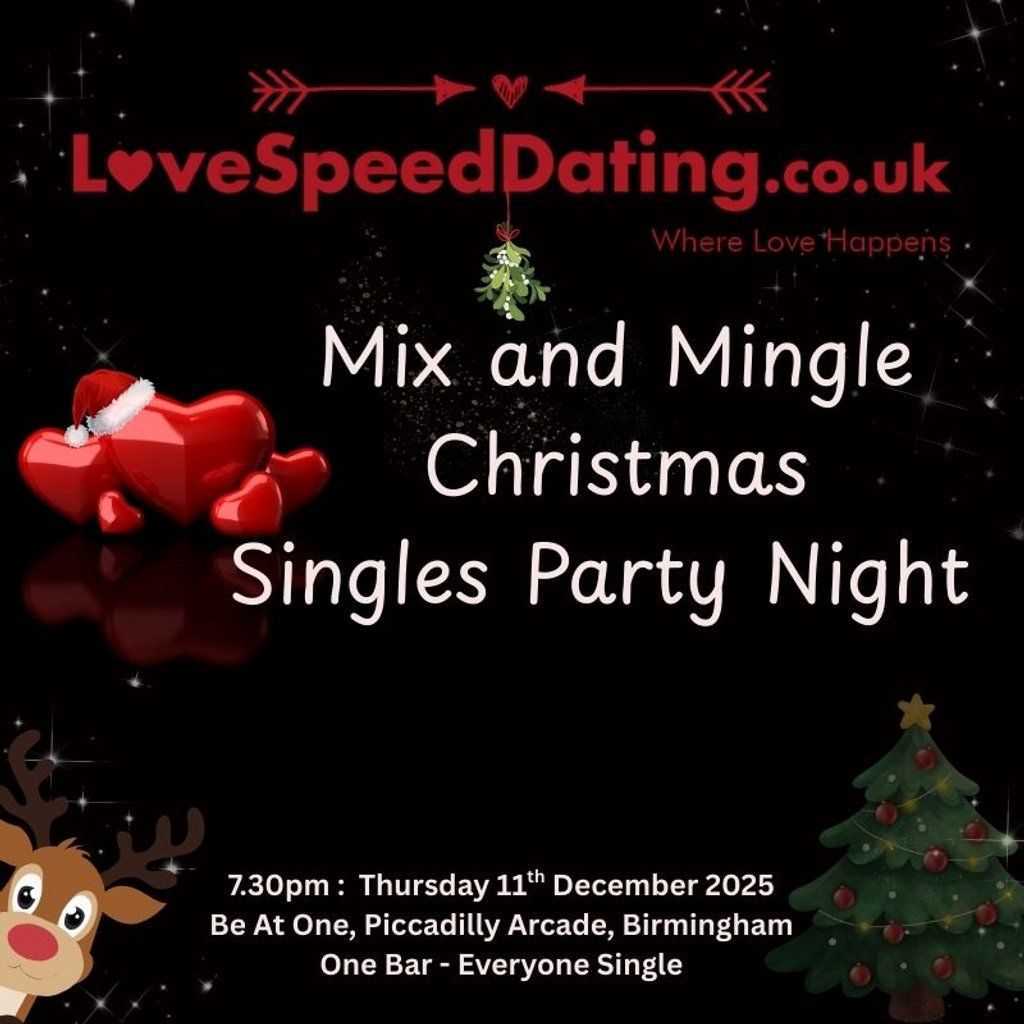 Singles Mix and Mingle Mistletoe Party Birmingham | Event in Birmingham | AllEvents