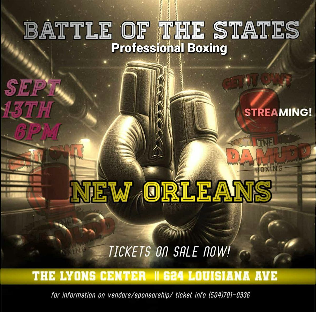 Battle of the States Professional Edition, 13 September | Event in New Orleans | AllEvents