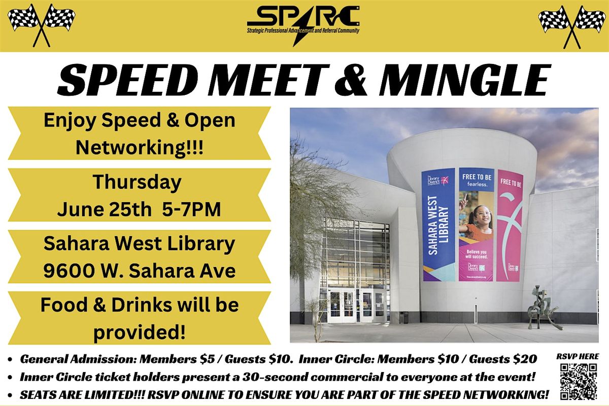SPARC Speed Meet & Mingle, 25 June | Event in Las Vegas | AllEvents