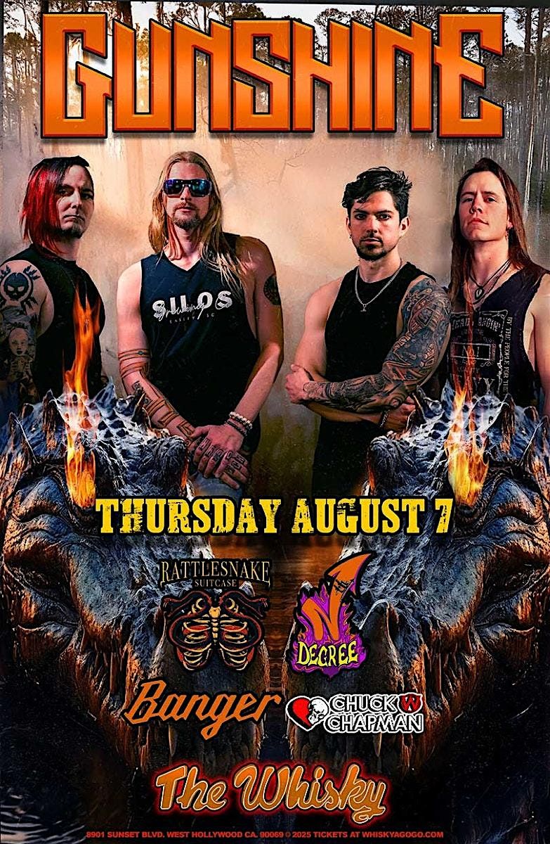 CHUCK W CHAPMAN Plays the Whisky a Go Go, 7 August | Event in West Hollywood | AllEvents
