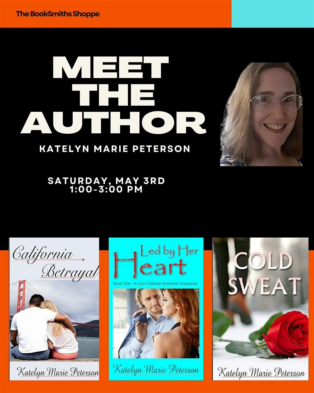 Meet Author Katelyn Marie Peterson on Saturday, May3rd from 1-3PM | Event in Danbury | AllEvents
