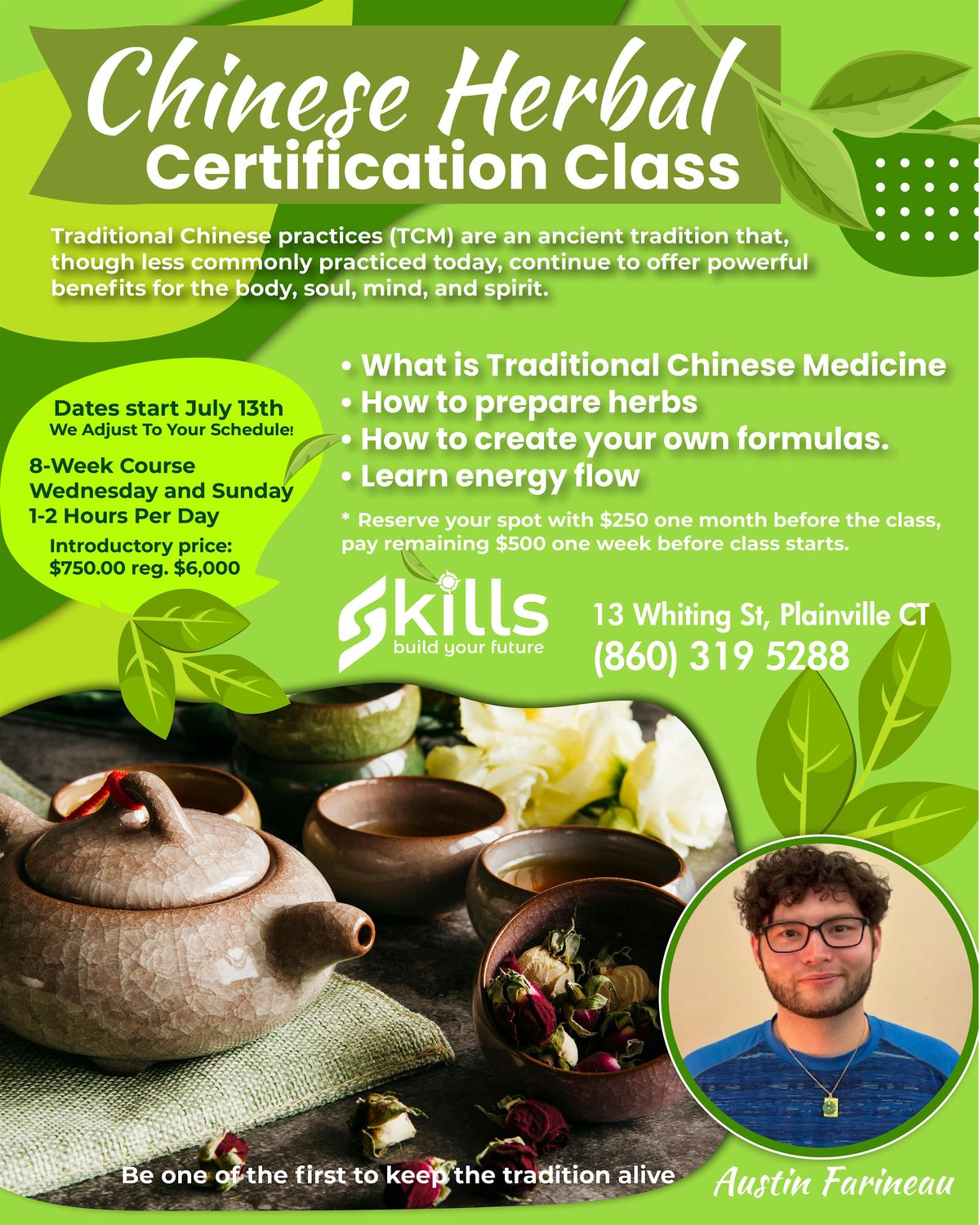 Chinese Herbal Class Certification, 13 July | Event in Plainville | AllEvents