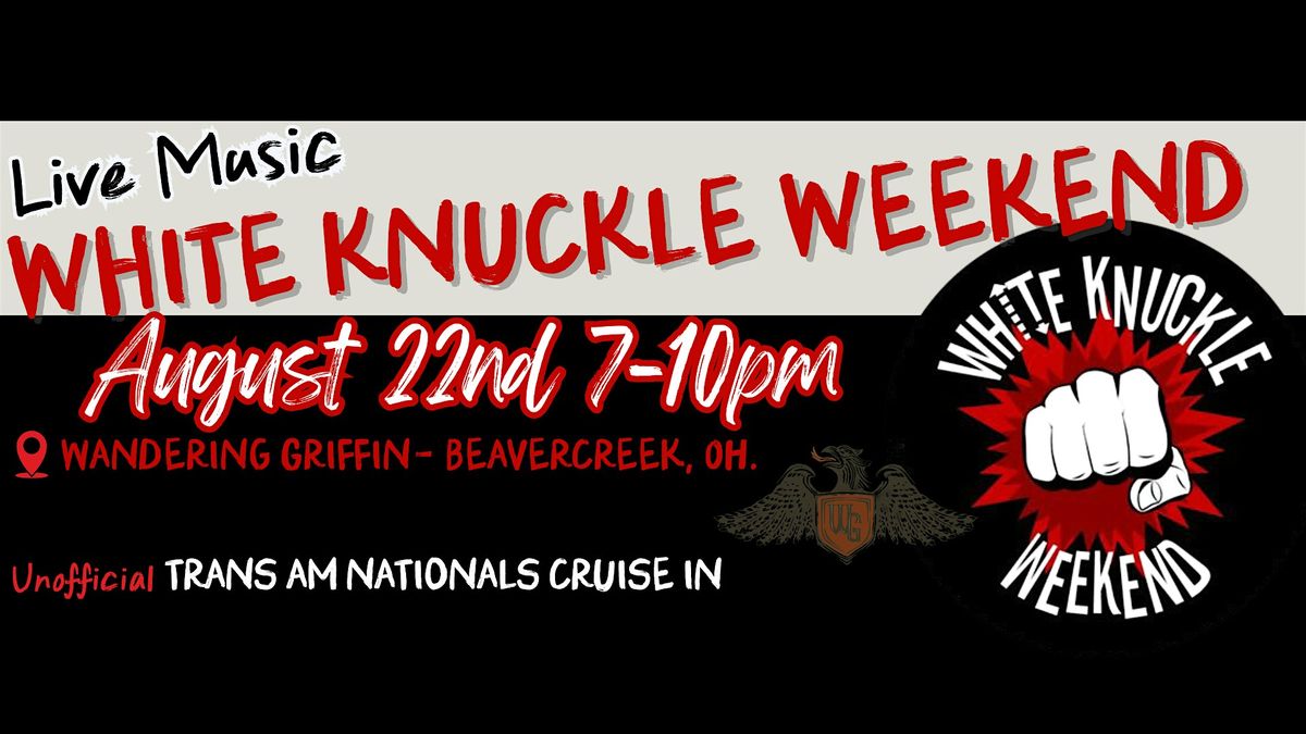 White Knuckle Weekend x Unofficial Trans Am Nationals Cruise-In at WG, 22 August | Event in Beavercreek | AllEvents