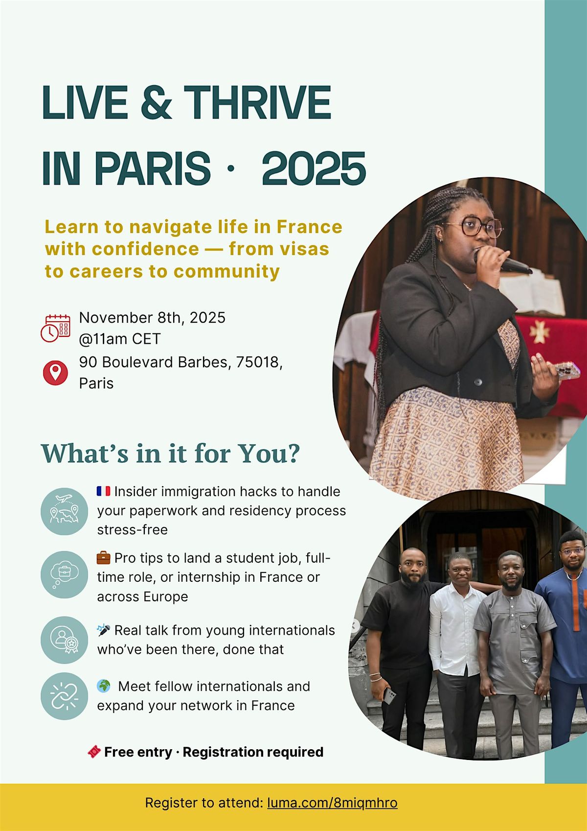 Live & Thrive In Paris 2025, 8 November | Event in Paris | AllEvents