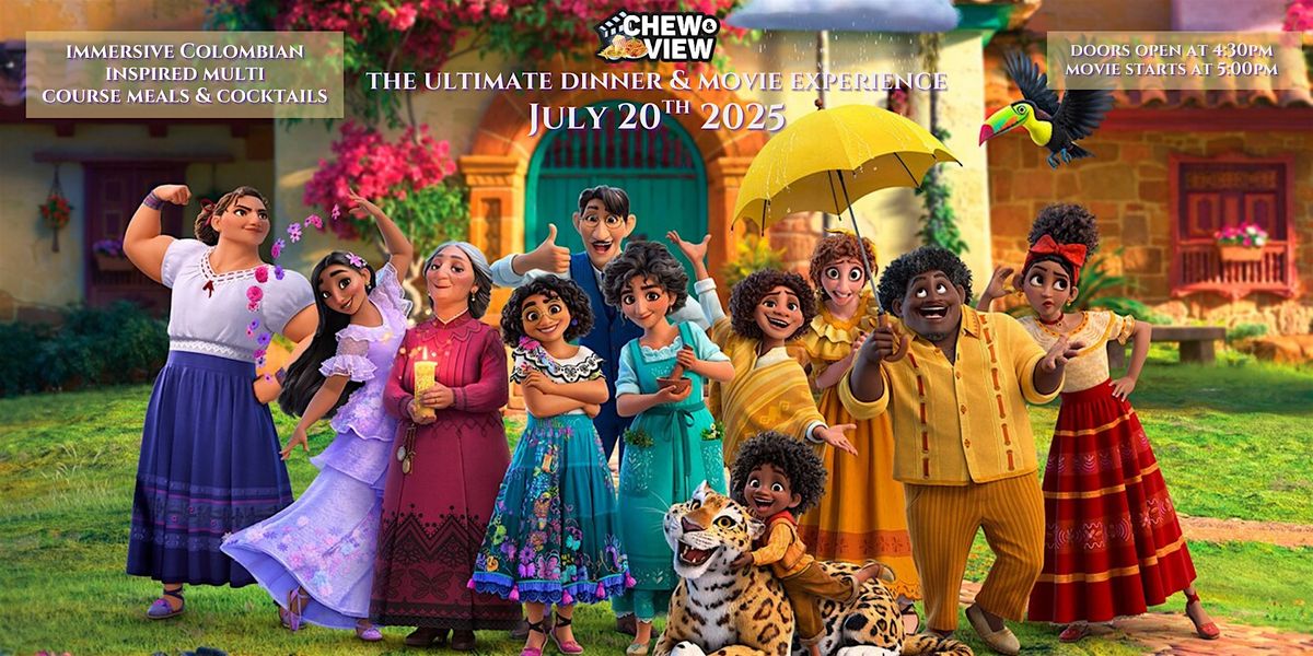 Encanto | Chew & View: Dinner & Movie Experience, 20 July | Event in Elizabeth | AllEvents