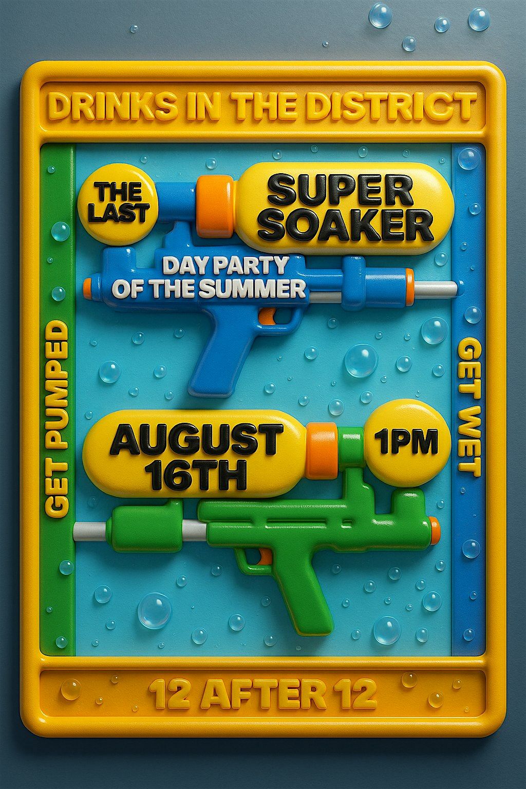 Super Soaker: The WETTEST day party!, 16 August | Event in Washington | AllEvents