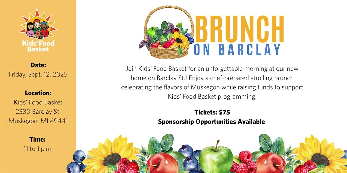 Brunch on Barclay, 12 September | Event in Muskegon | AllEvents