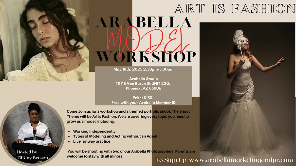 Arabella Model Workshop, 18 May | Event in Phoenix | AllEvents